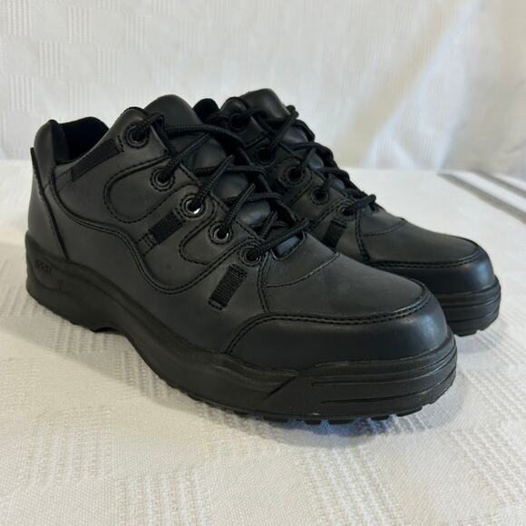 Worx Red Wing Oxford Safety Shoes Men 10.5 M Non-Metallic Toe Black 6550 main image 7